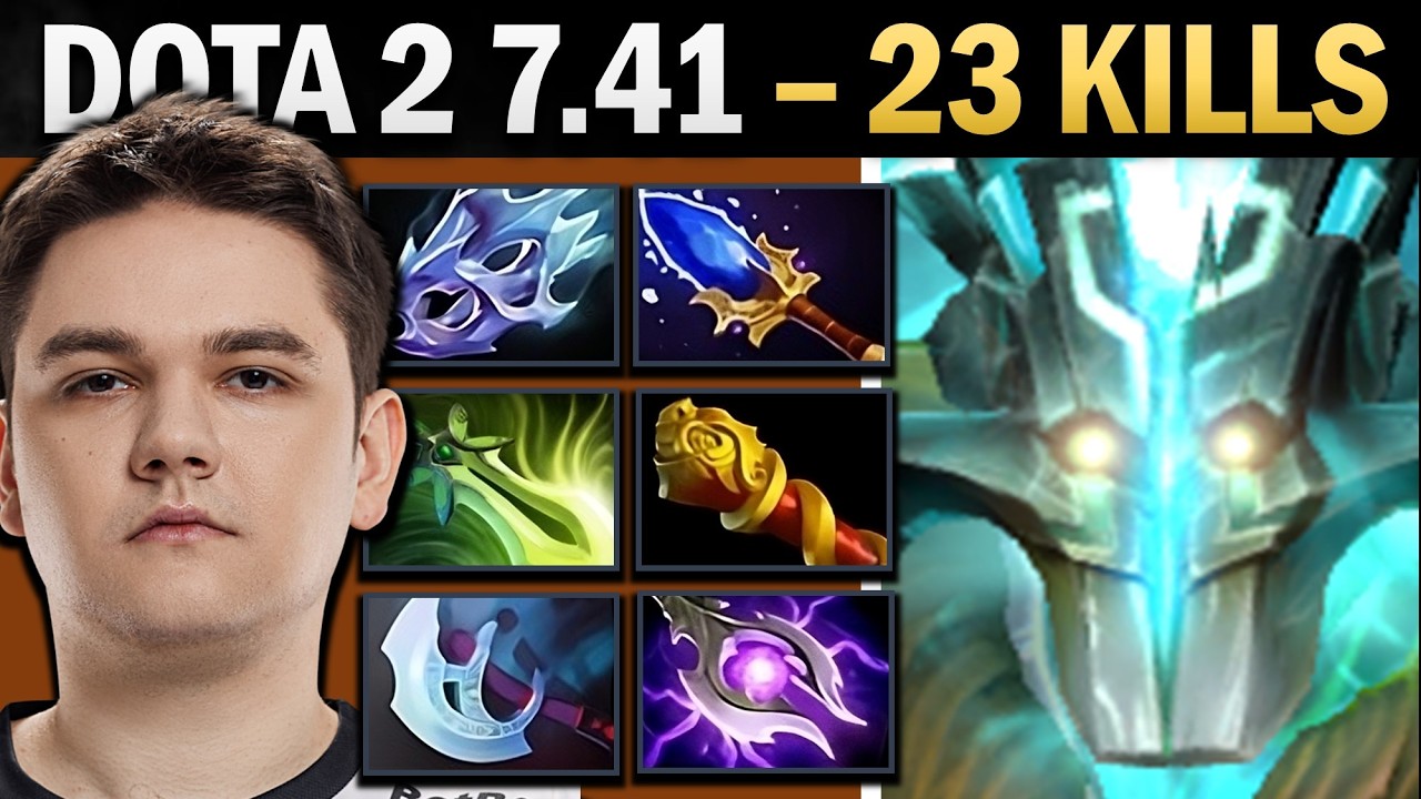 Juggernaut Dota 2 7.41 with 23 Kills and Moon Shard - Dota 2 Gameplay