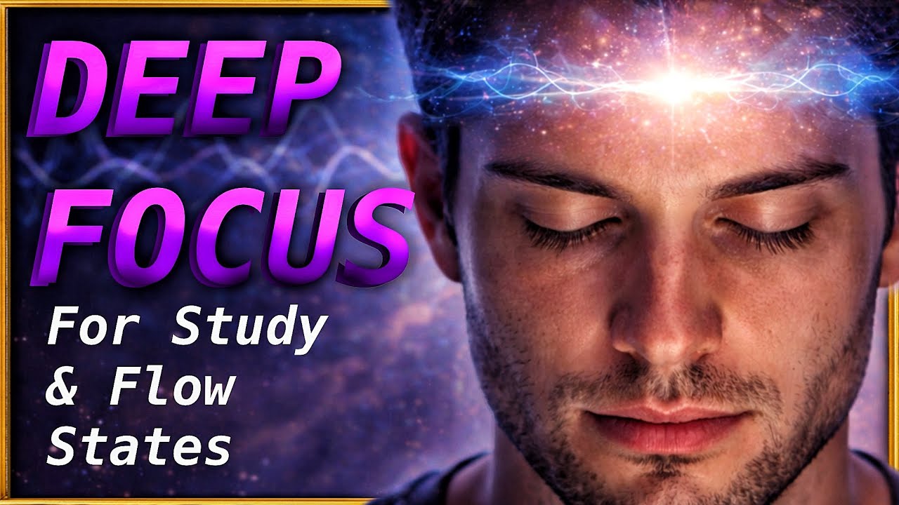 Focused Mind – Alpha & Gamma Frequency Music for Deep Work 🧠