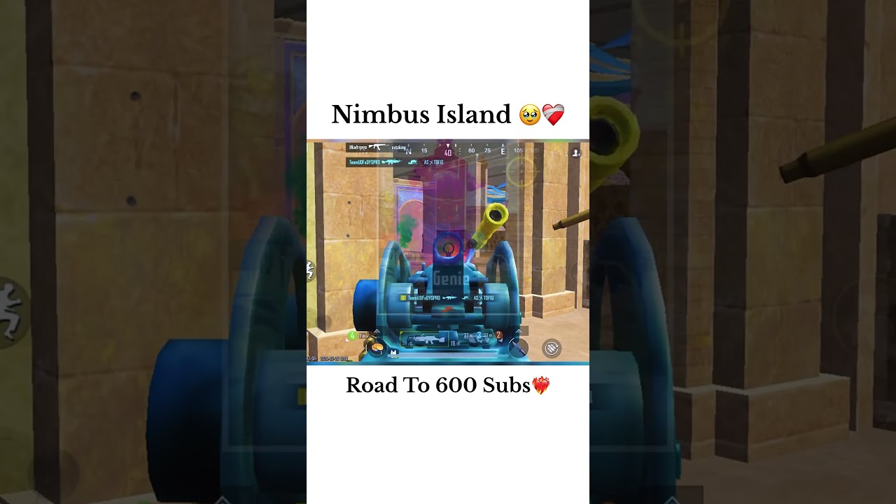 Missing Nimbus Island!🥹🤧Day 56/75 #bgmi #pubg #short #shorts #nimbusisland #ytshorts  #shortvideo