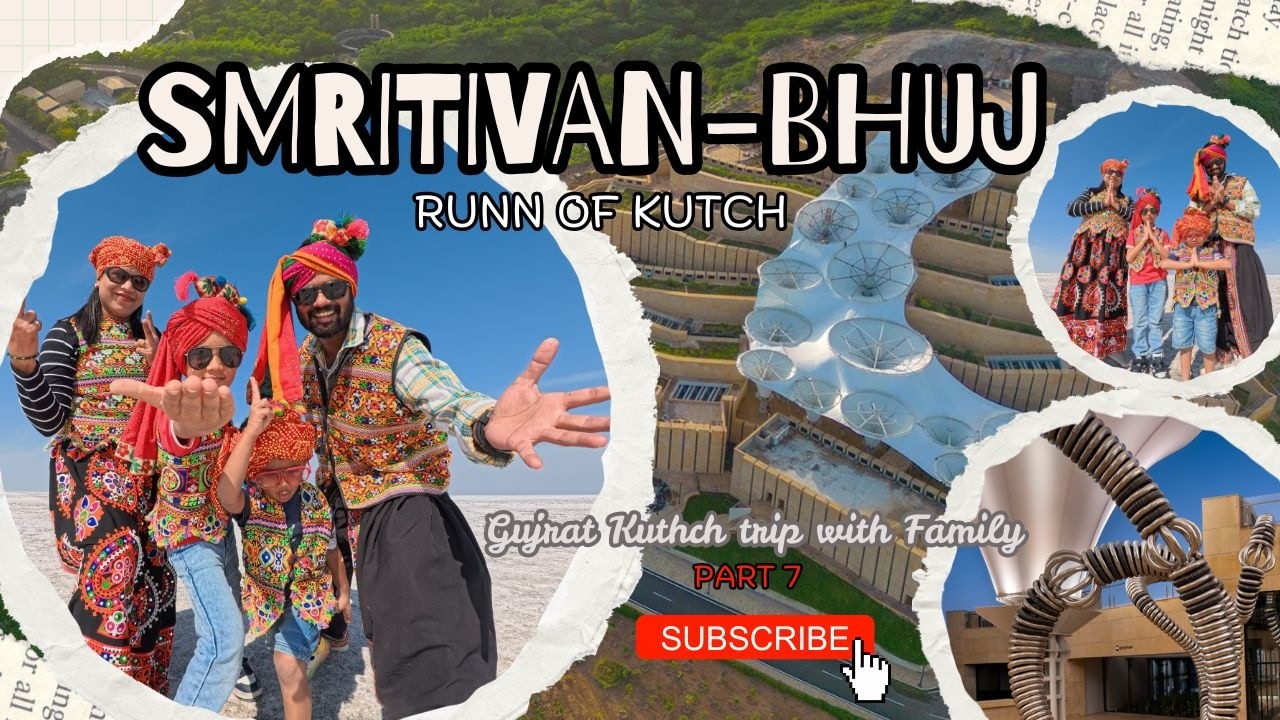 Bhuj Smritivan and runn of kutch , Stay in bhunga- Part 7