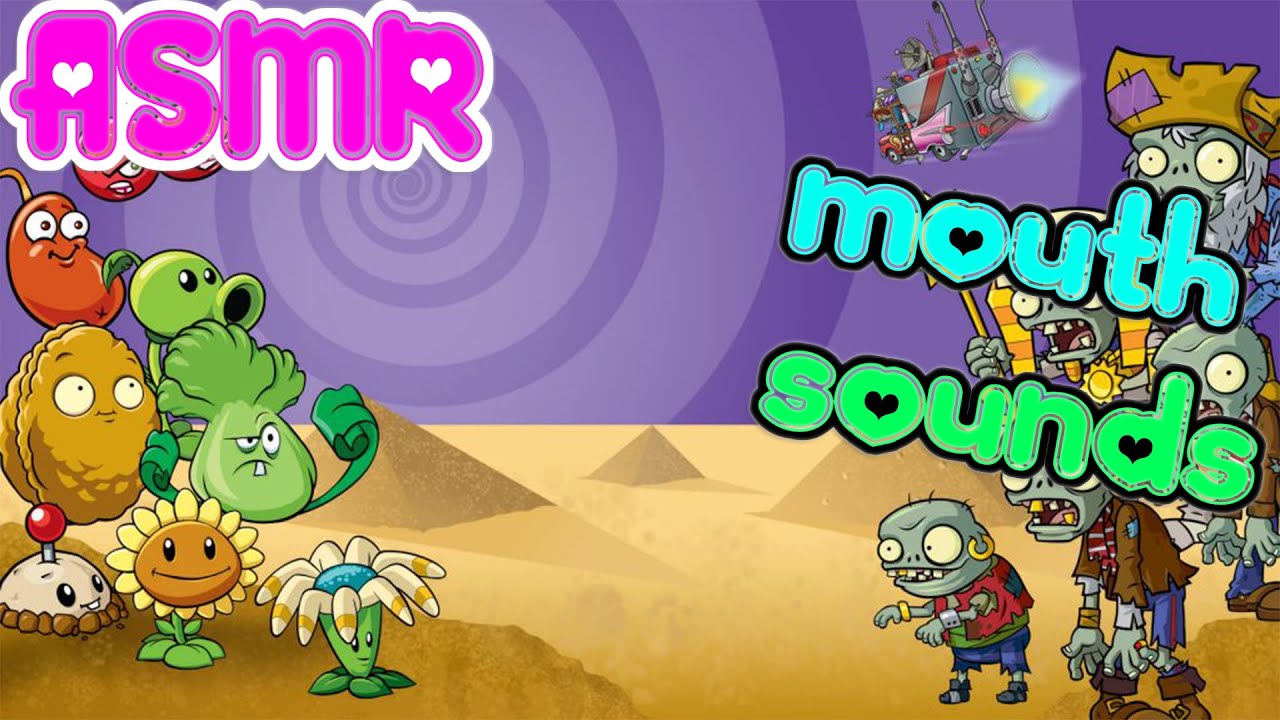 ASMR Gaming 🍀 Plants vs Zombies 2 Relaxing Mouth Sounds 💤