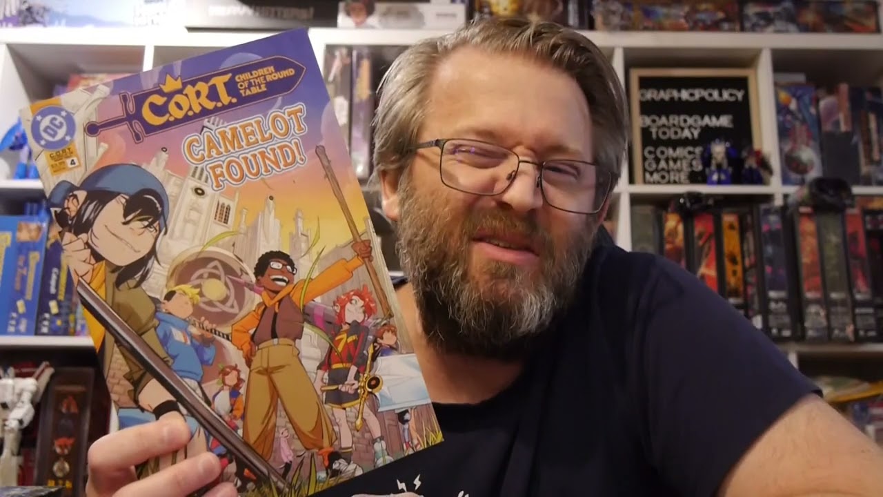 C.O.R.T.: Children of the Round Table #4 makes it 4 for 4 as far as solid issues