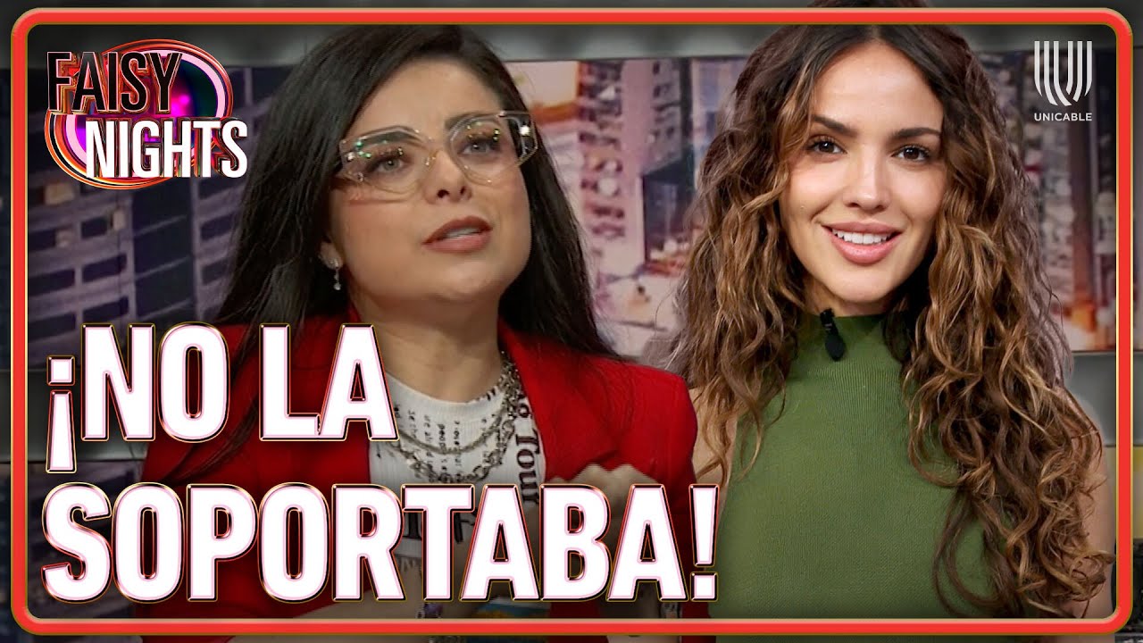 ¡No la quería! Violeta Isfel confiesa rivalidad con Eiza González | Faisy Nights