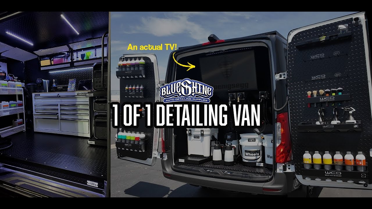 Wrap City Detail: Inside the Ultimate Custom Detailing Van Build!