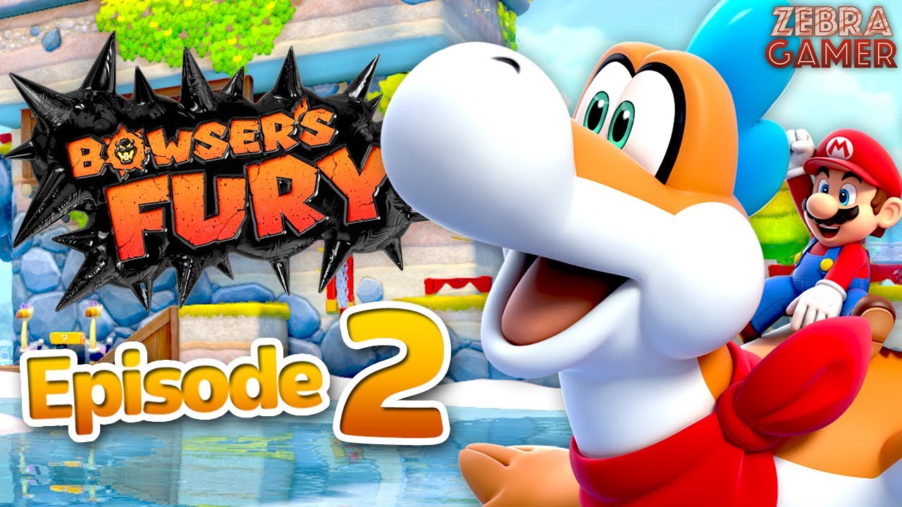 Bowser's Fury Nintendo Switch Gameplay Walkthrough Part 2 - Plessie! Slipskate Slope + More!