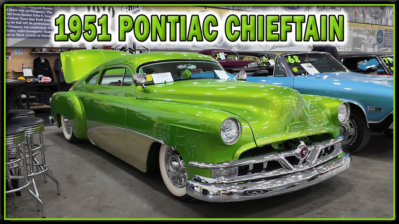 Pontiac Chieftain 1951 года — уникальные классические автомобили, Манкато, Миннесота.