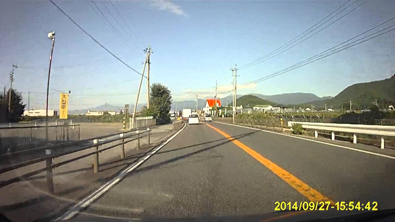【御嶽山噴火で現場へ向かう緊急車両群】