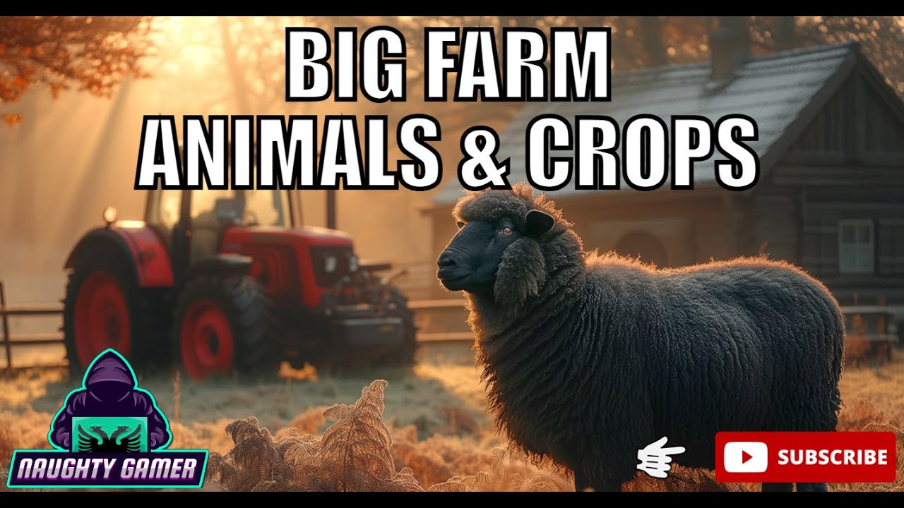 GTA 5 Big Farm Animals & Crops [MAP MOD]