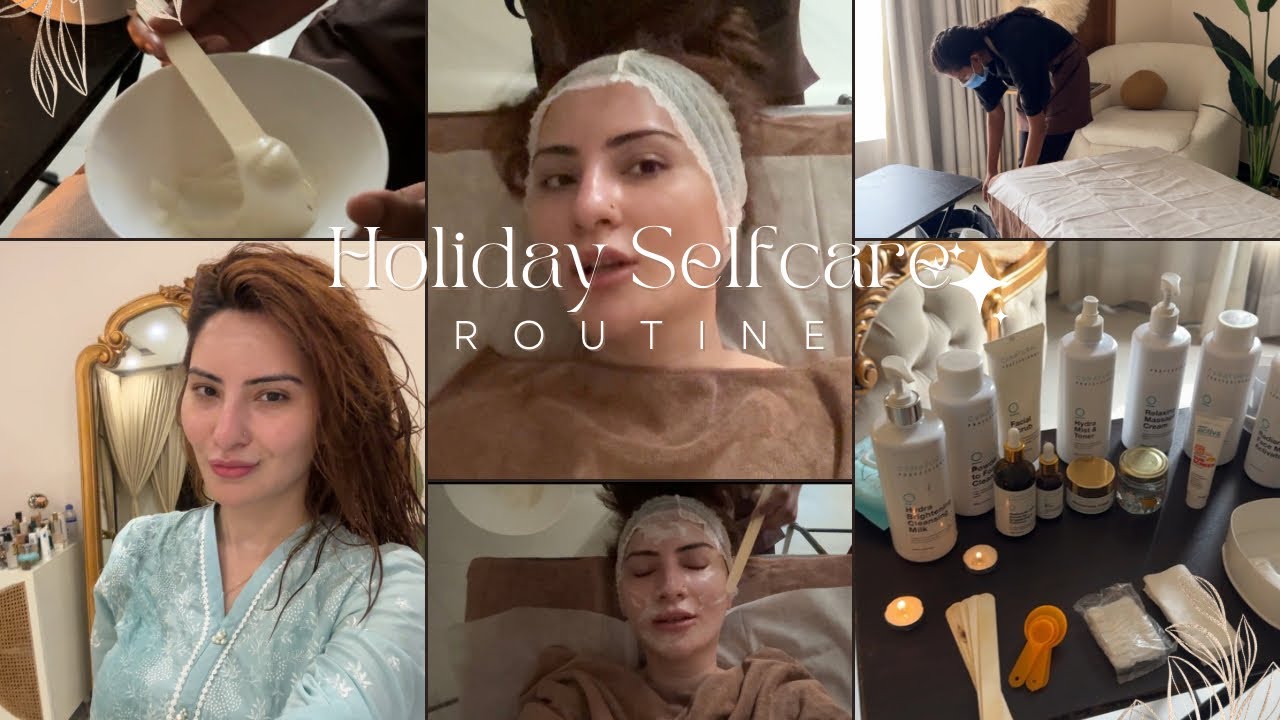How I Spent My Court Holidays : At-Home Facial & Pre-Shower Hair Care Tips.