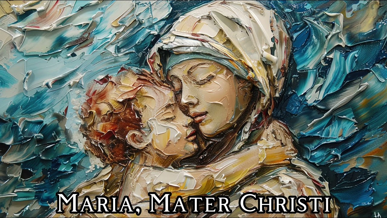 Maria, Mater Christi Latin Private Prayer Gregorian Chant