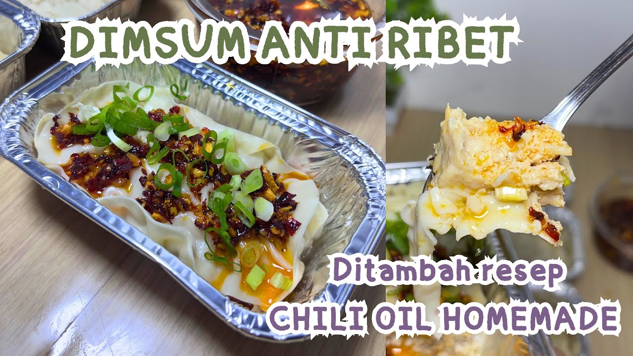 ANTI RIBET‼️orang mager pun pasti bakalan bikin ini, ditambah Chili oil homemade enak banget loh