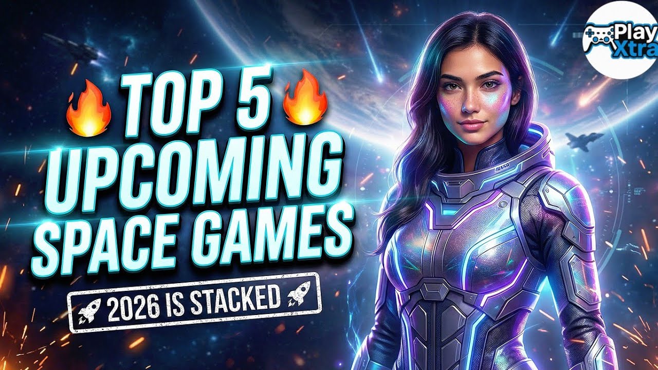 TOP 5 Space Games You&rsquo;ll Be Playing in 2026 🚀 (Next-Gen Sci-Fi Is Here)