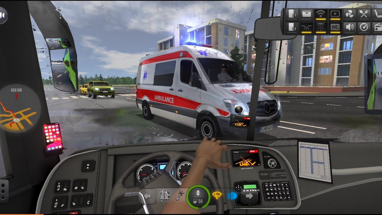 BUS SIMULATOR ULTIMATE/🚑🏥💉🩸💊MARCOPOLO PARADIS0 G7 /Ultimate Ultra Night Drive | Smooth GAMEPLAY 