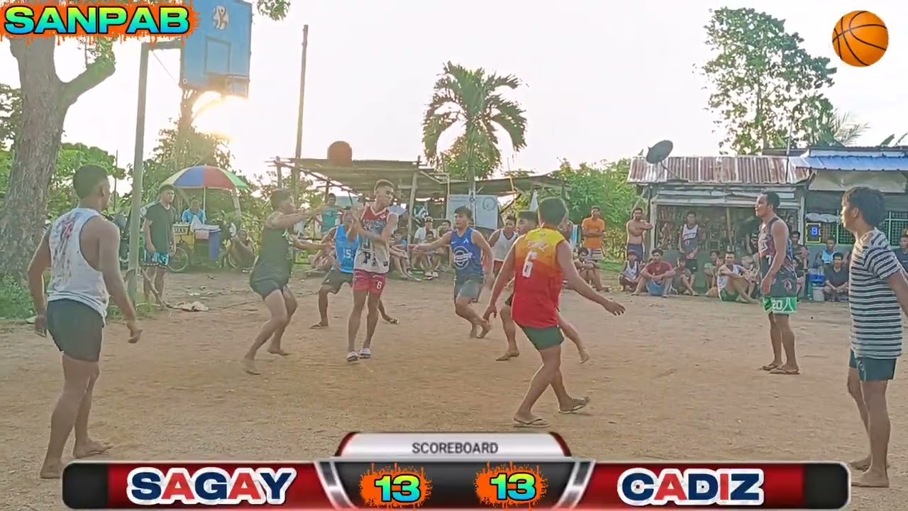 The REMATCH 👉 SAGAY CITY 🆚CADIZ CITY 🏀 #Sanpab #Sanpabasketball #JoewinjMalata 