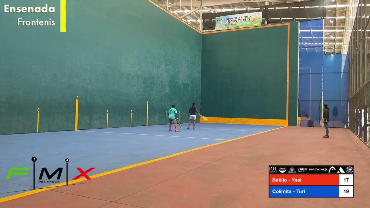 Abierto Nacional de Frontenis, Ensenada 2024 Centro de Alto Rendimiento  Pase a Final  Betillo - Yae