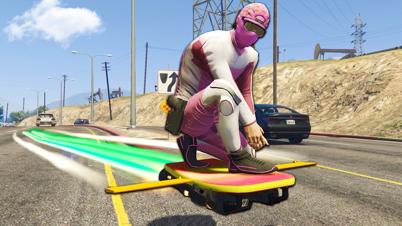I Got The New Hoverboard - GTA 5