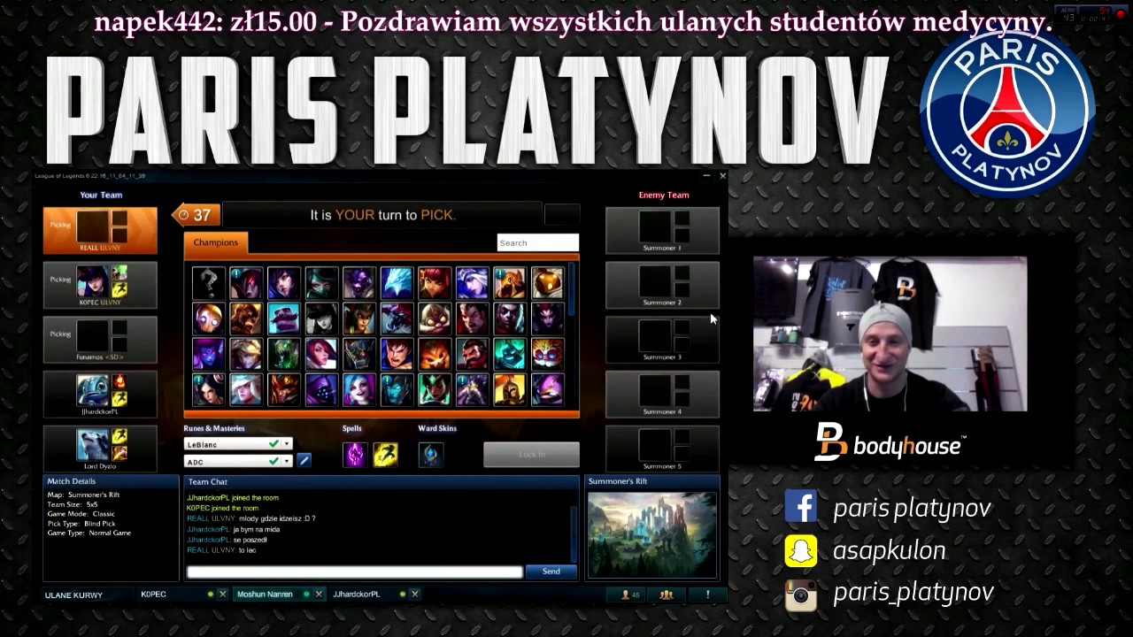 FUNNY MOMENTS PARIS PLATYNOV TWITCH #1 - BĄKI/MŁODY KRADNIE BARONA/ POLICYJNA CZAPKA