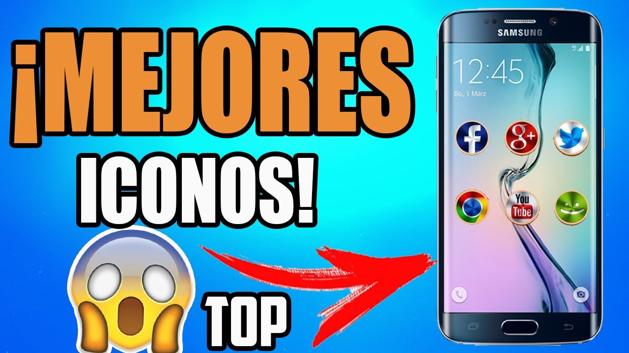 Los Mejores 3 Packs de Iconos para Android del 2017 // Brutales!!!