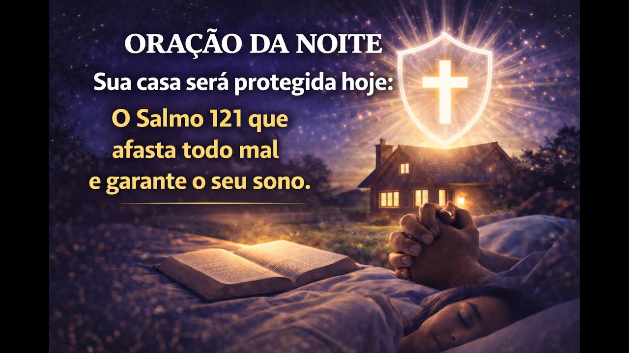 Sua casa será protegida hoje: O Salmo 121 que afasta todo mal e garante o seu sono.