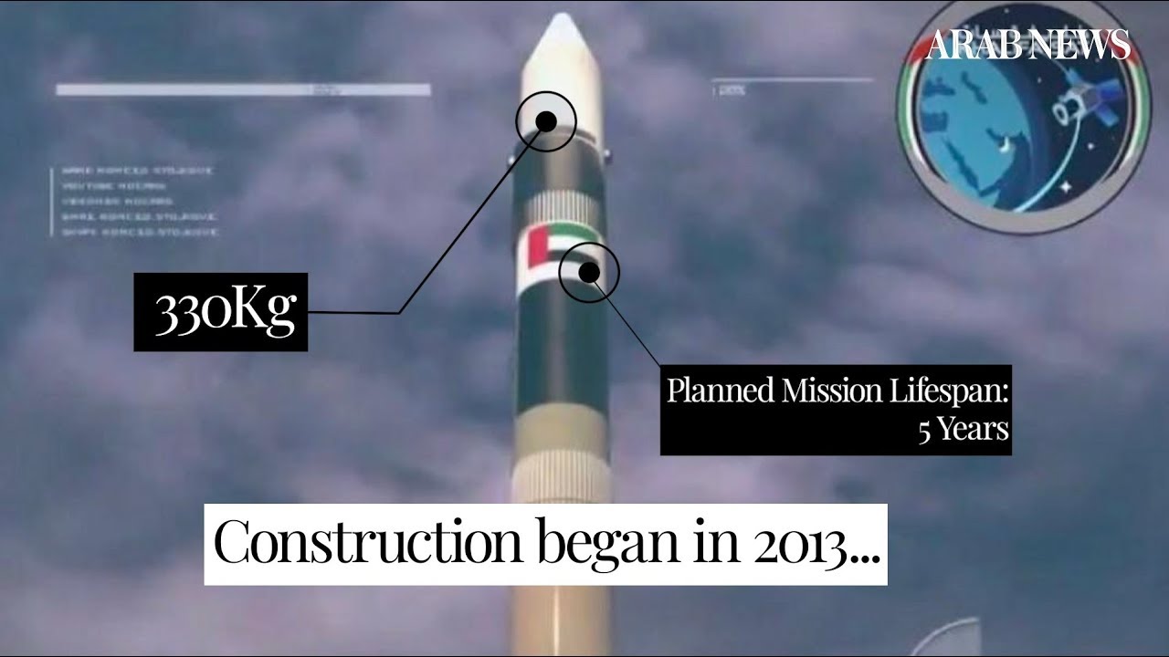 KhalifaSat, UAE’s first Emirati-built satellite, launches from Japan