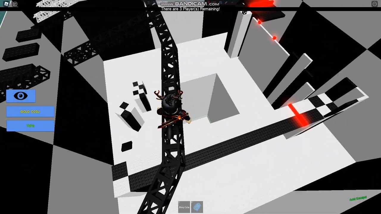 [Roblox] Beat the Black and White Map (Monochrome Map) At Acid Escape~