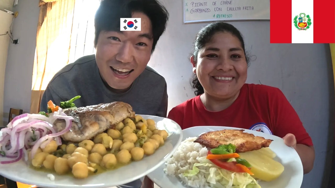 Coreano regresa a Peru para agradecer la señora peruana despues 1 año!!