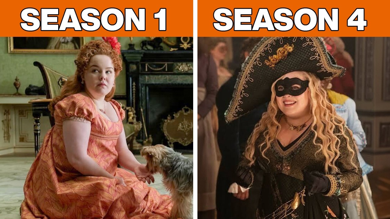 Comparing Bridgerton Costume Designs Season 1 to Season 4