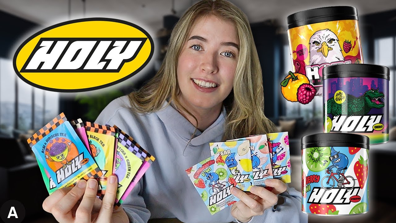 Trying EVERY flavor of HOLY Energy! ⚡