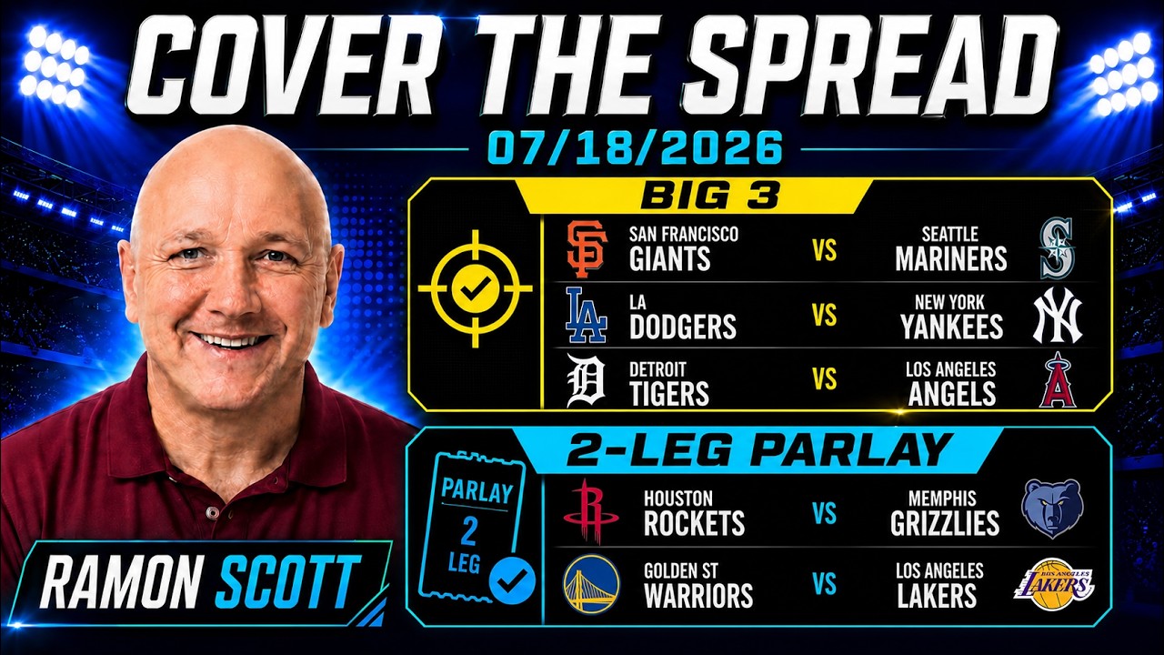 MLB Picks & NBA Summer League Parlay 7/18/26 | Expert Picks, Leans & Analysis