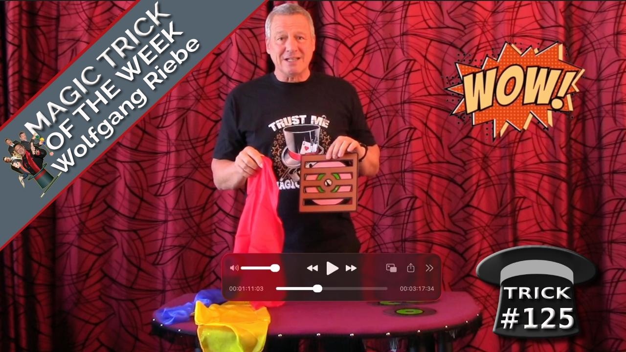 Wolfgang Riebe Trick of the Week #125 | Color Changing Vinyls | Wolfgang Riebe
