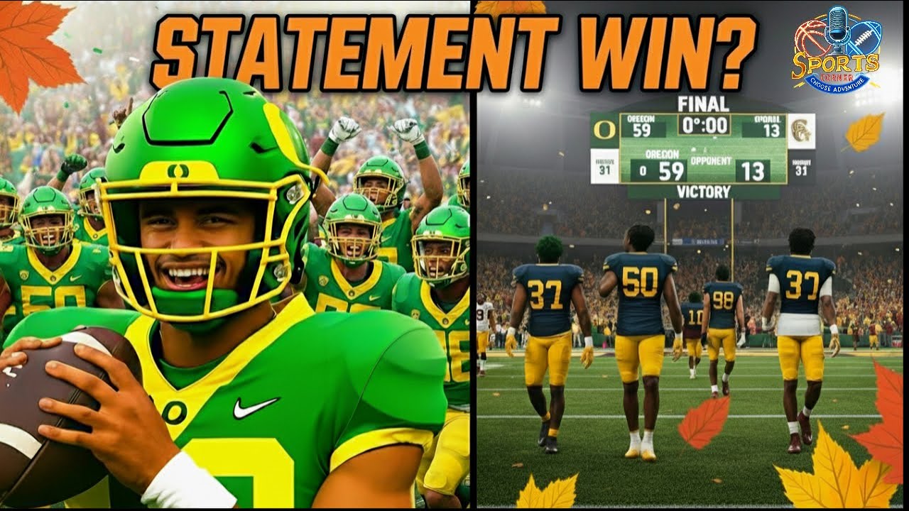 What Oregon's 59-13 Win ACTUALLY Means For Their Season