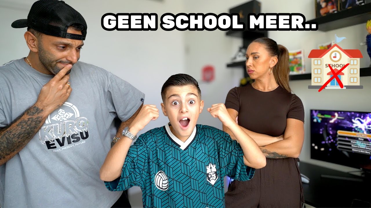 ONZE KINDEREN STOPPEN OFFICIEEL MET SCHOOL.. | #1038