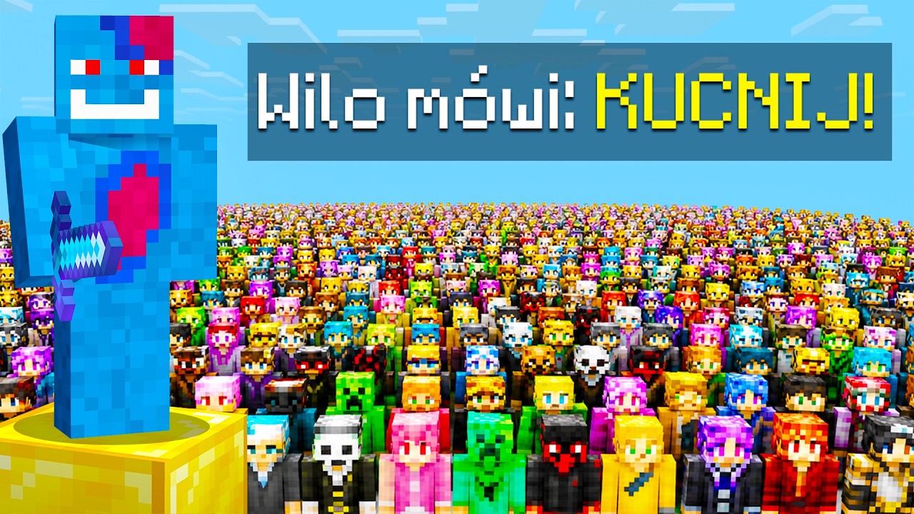 100 GRACZY VS SIMON M&Oacute;WI W MINECRAFT!