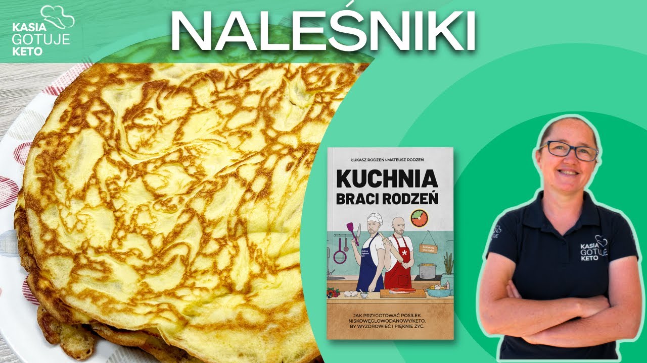 Kasia Gotuje Keto - Naleśniki (z książki 