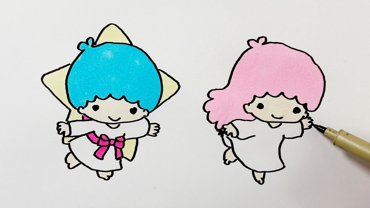 How to Draw Little Twin Stars
