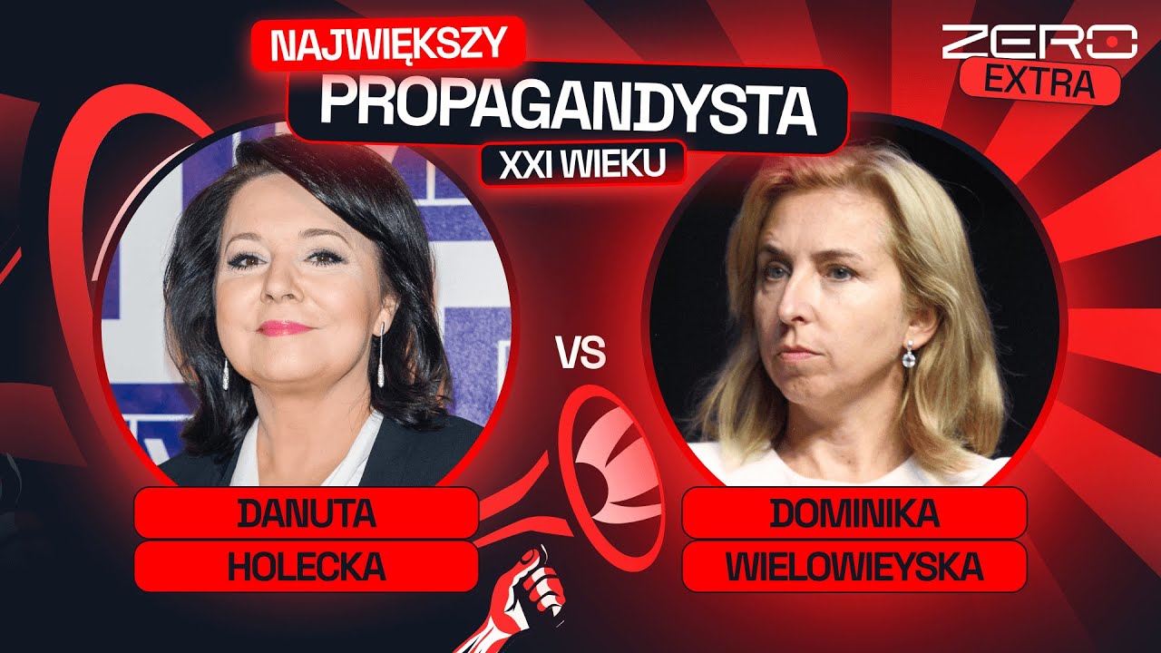 DANUTA HOLECKA VS DOMINIKA WIELOWIEYSKA - PLEBISCYT NA  NAJWIĘKSZEGO PROPAGANDYSTĘ XXI WIEKU