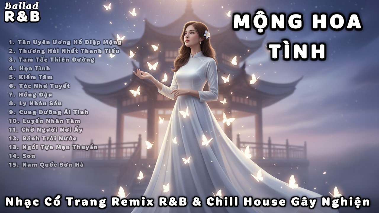 TÓC NHƯ TUYẾT, TÂN UYÊN ƯƠNG HỒ ĐIỆP MỘNG 🏮  Nhạc OST Kinh Điển Phối R&B & Chill House Cực Suy