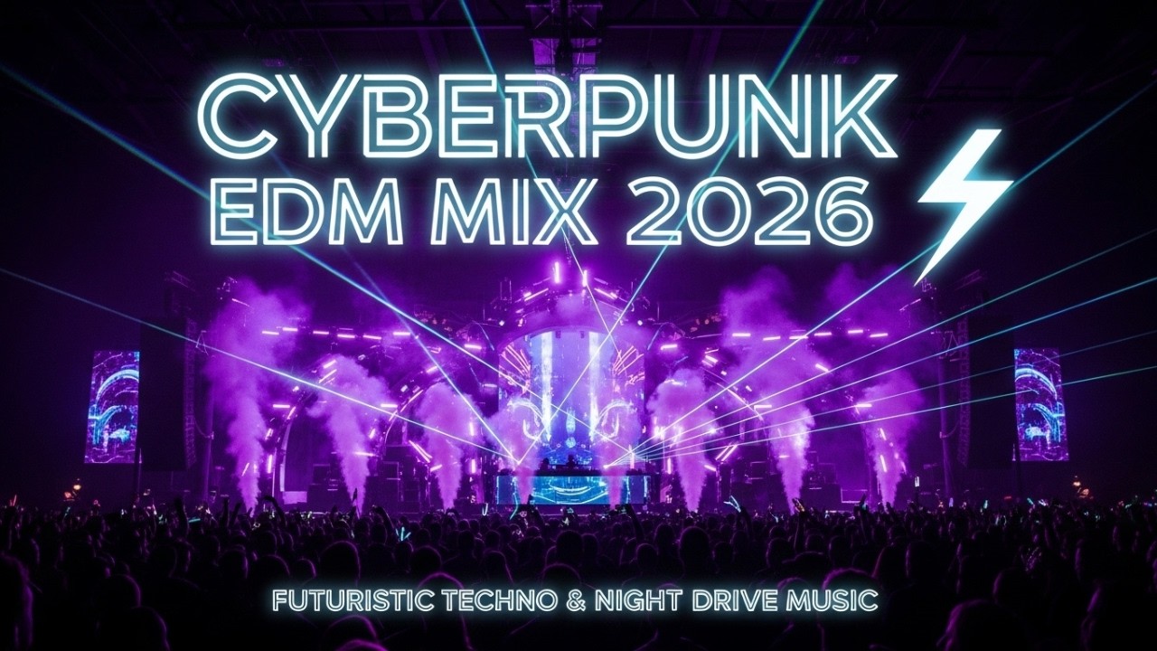 Cyberpunk EDM Mix 2026 ⚡ Futuristic Techno & Night Drive Music