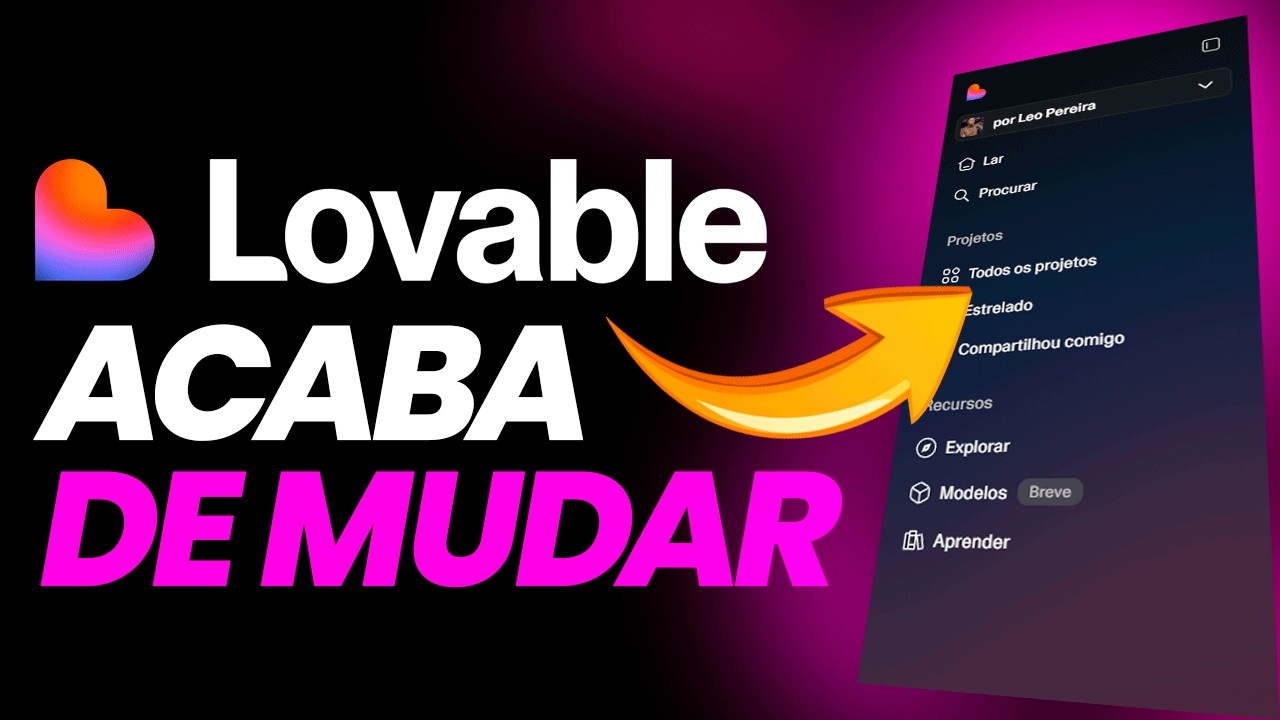 Lovable 2025: Novo Painel, Nova Aba Explorar e Modelos Prontos!