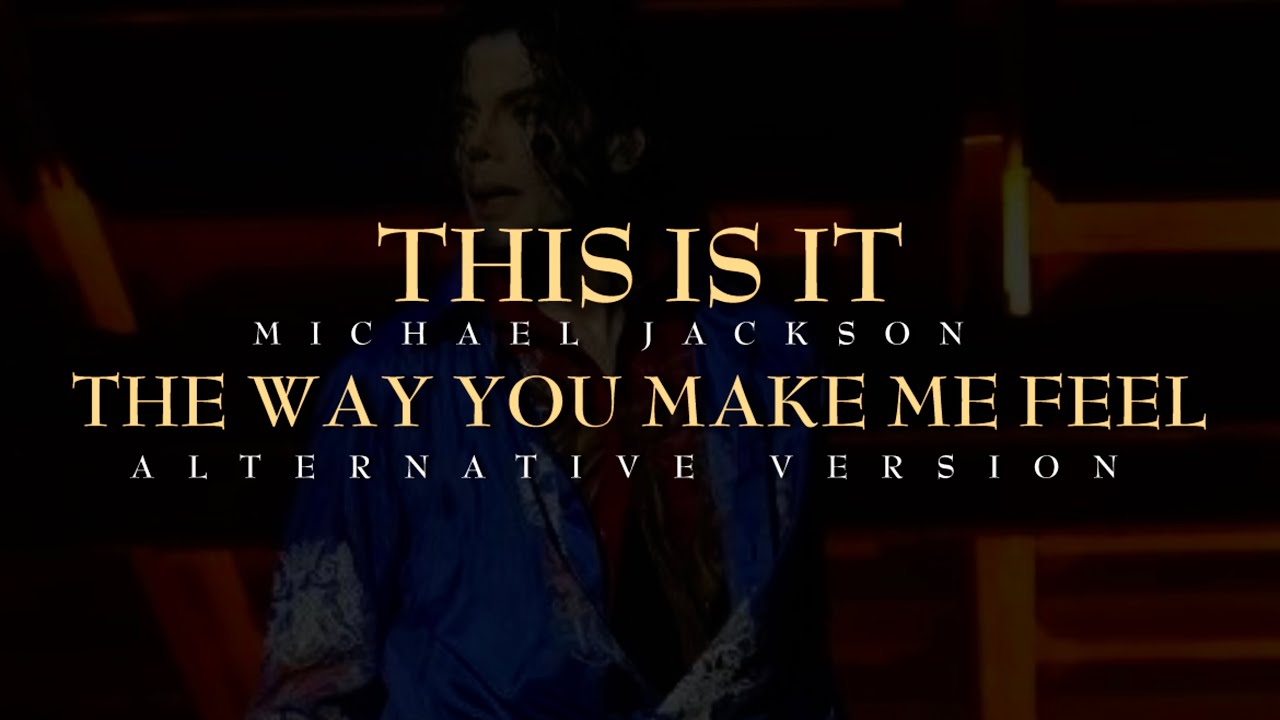 THE WAY YOU MAKE ME FEEL (LIVE VOCALS) - THIS IS IT - Michael Jackson [A.I]