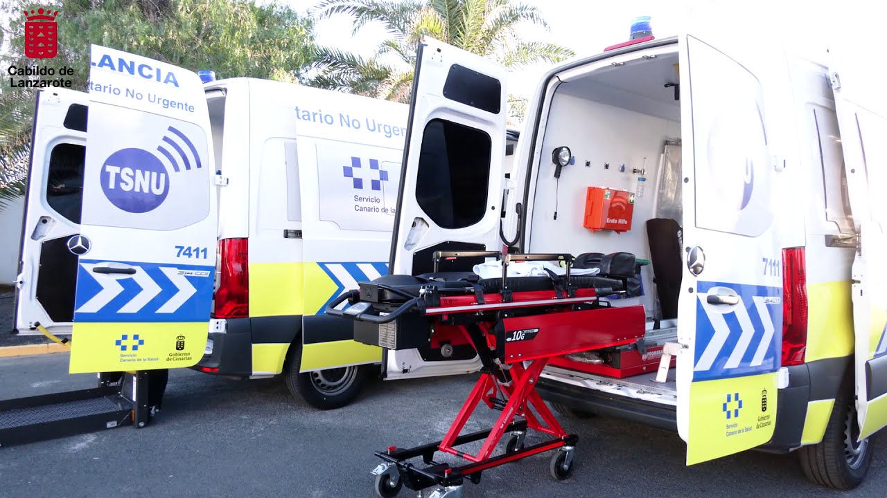 Búnker Radioterapia y Nuevas Ambulancias - Consejero Sanidad GobCan | Cabildo de Lanzarote