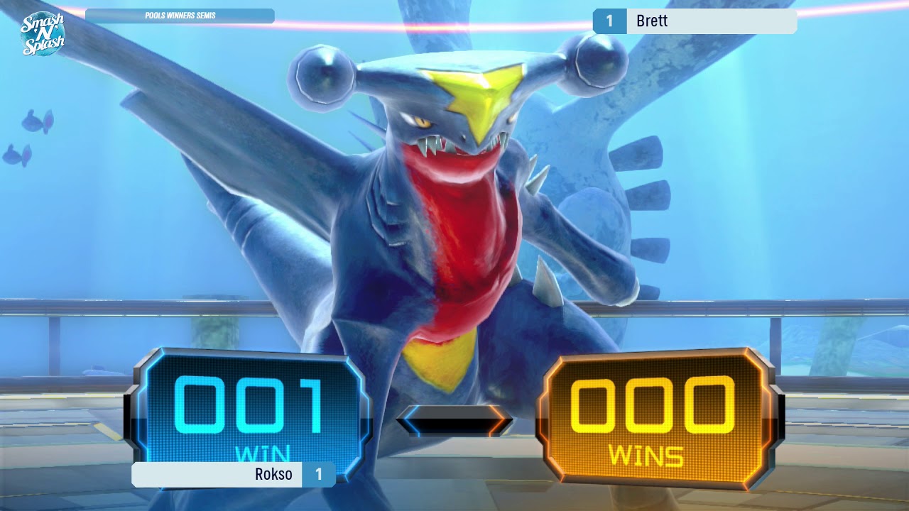Smash N Splash 5 Pokken - Rokso (Garchomp) Vs. Brett (Charizard) Pools Winners Semis