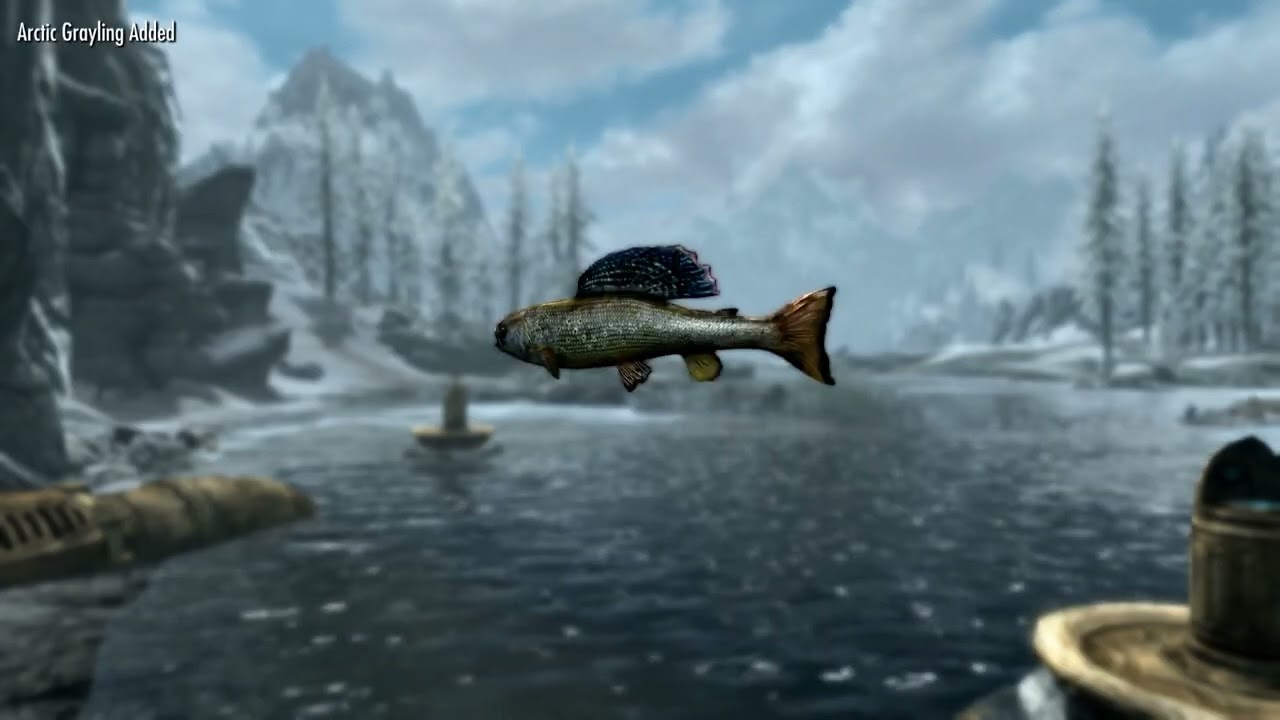 The Elder Scrolls V Skyrim Fishing
