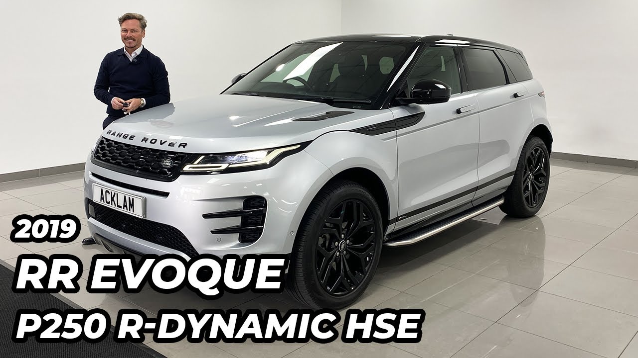 2019 Range Rover Evoque P250 R-Dynamic HSE