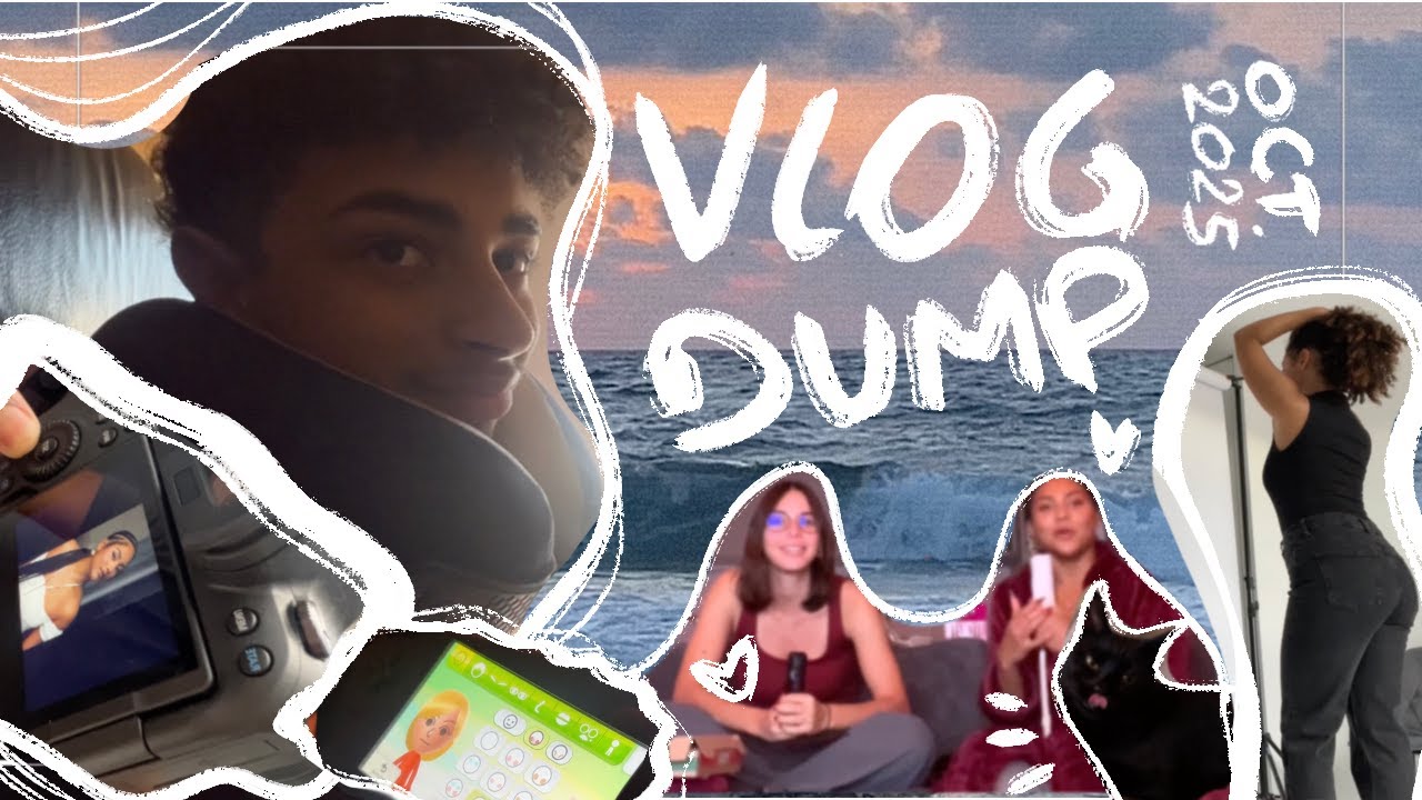 VLOG DUMP : Model photo à en devenir ? [ Travail - photoshoot  - girls night - workout ]