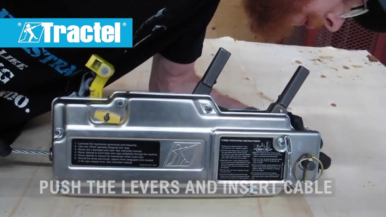 Tractel&rsquo;s Tirfor wire rope hoist