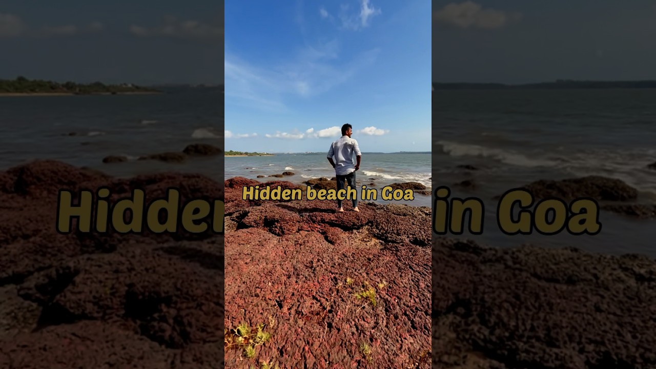 Beach visited by round 2 hell team #round2hell #goavlogs