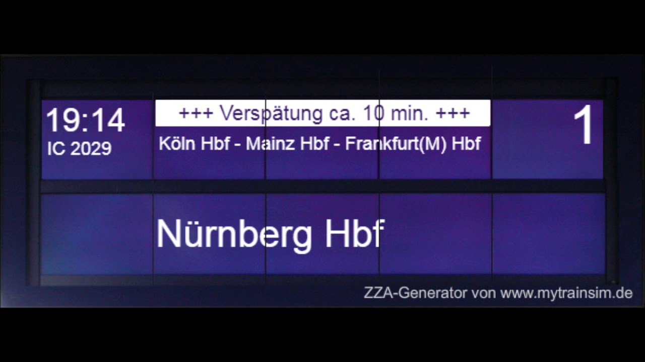 Ansagen Wuppertal Hbf