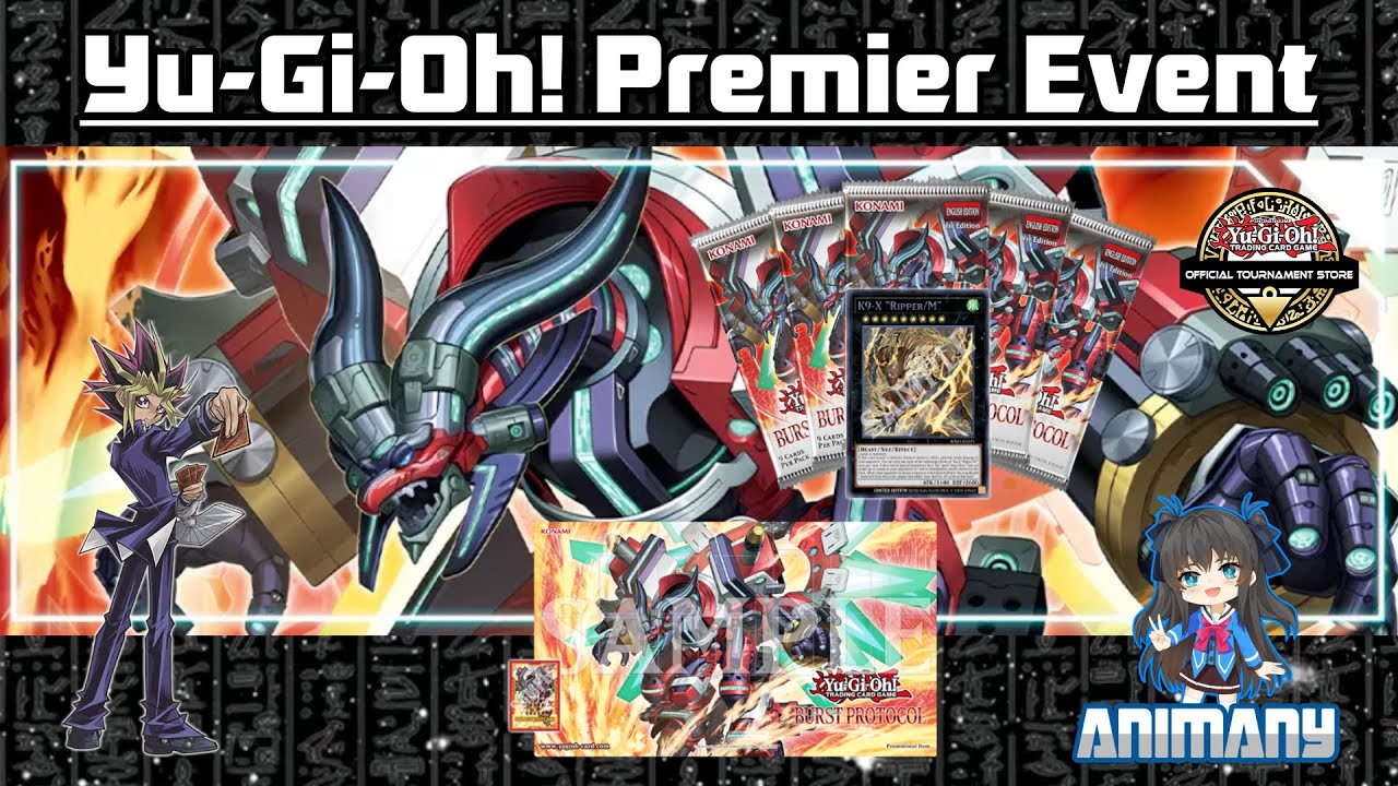 Animany Yu-Gi-Oh! XXL Burst Protocol Pre-Release Core Premiere Event Turnier