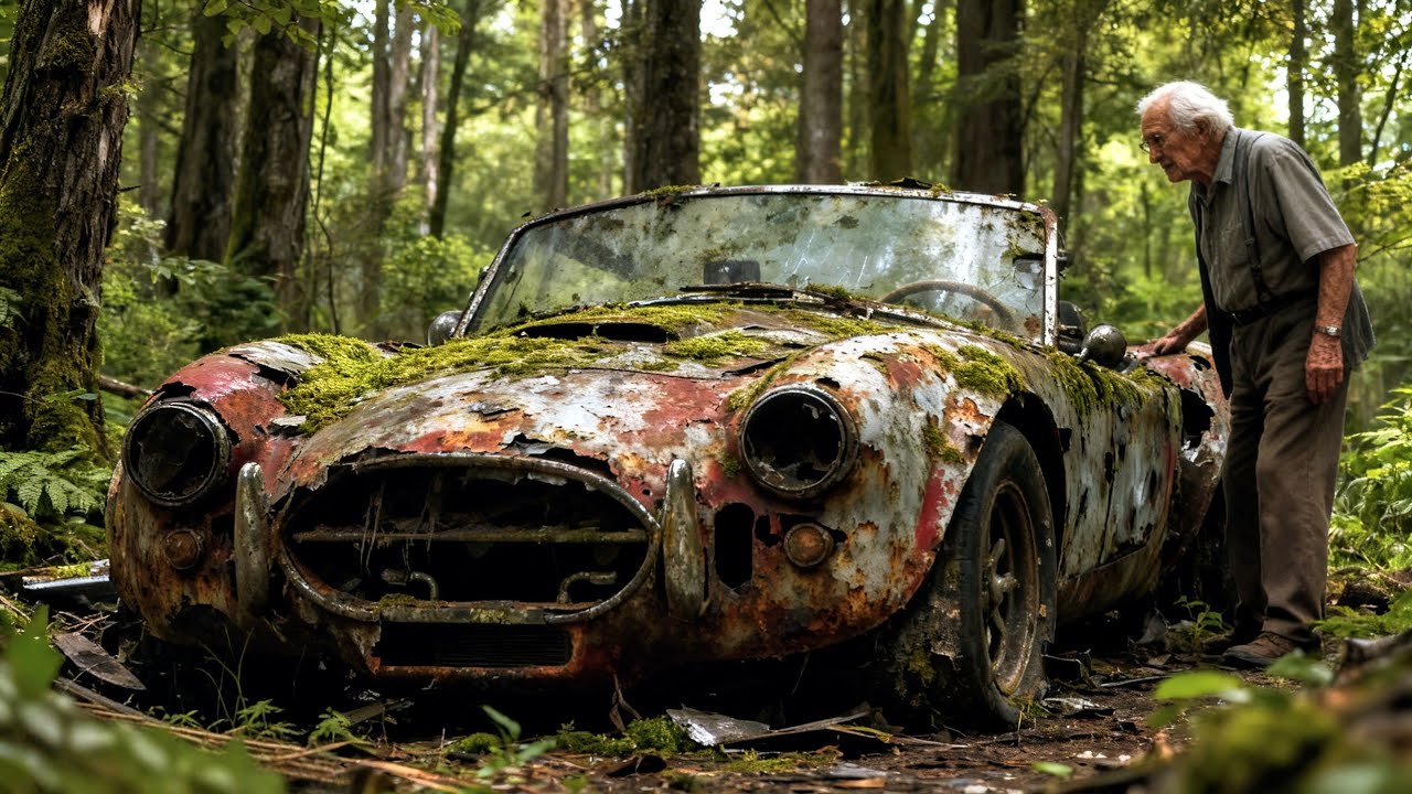 ASMR car restoration! Restoration of a Shelby Cobra 427 from severe damage to like new
